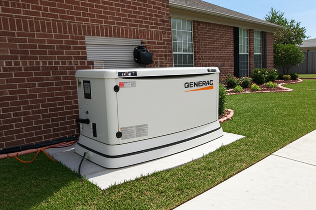 Whole house generator installation Cumming GA